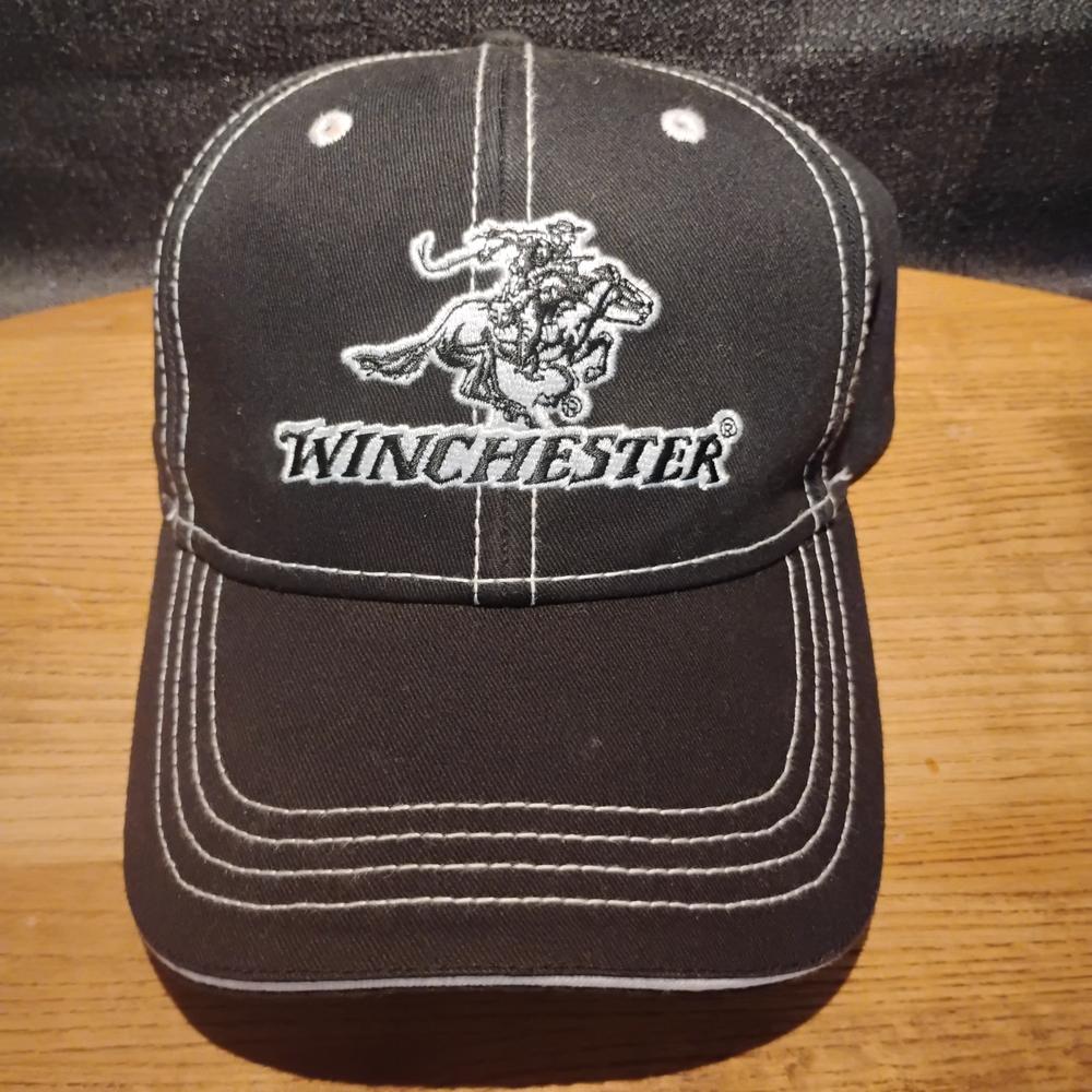 Winchester Black Embroidered Cap